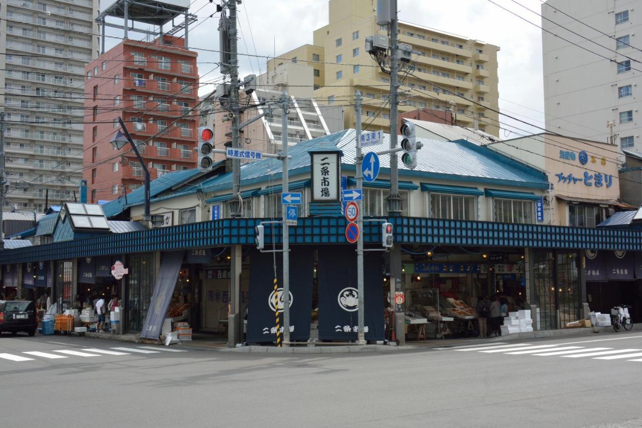 Hotel The Base Sapporo Susukino Exterior foto